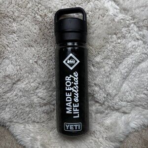 Yeti Yonder 25oz Water Bottle Charcoal Clear w/Chug Cap REI Membership Exclusive